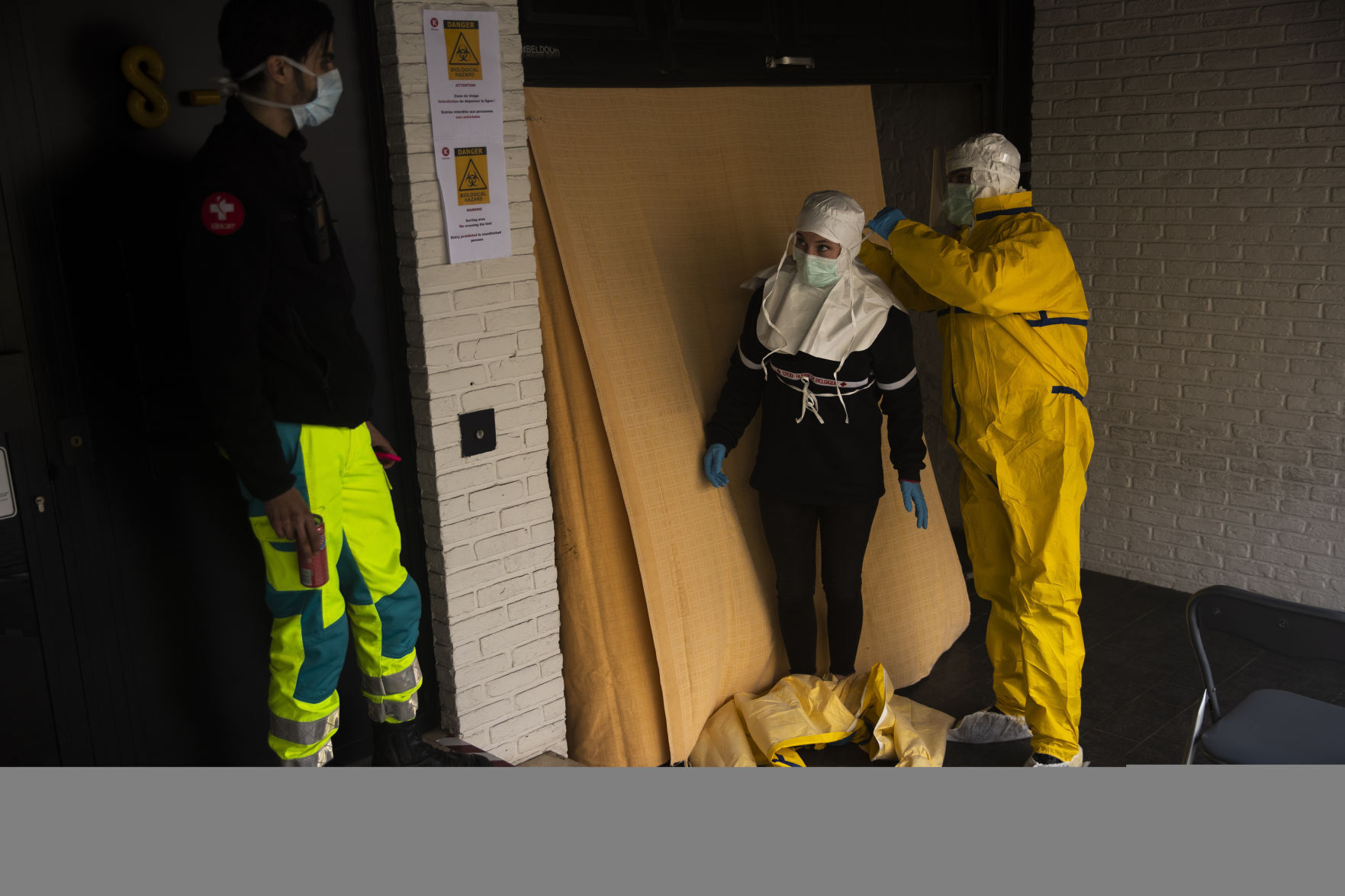 APTOPIX Virus Outbreak Belgium